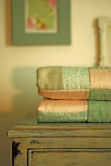 painted and patched quilts