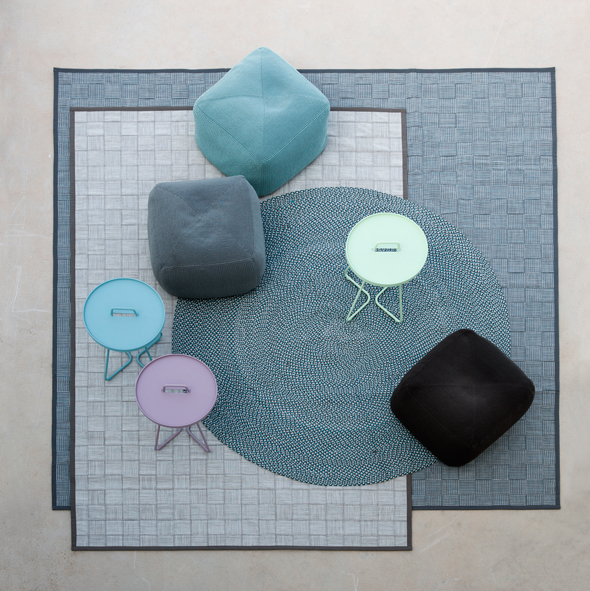 Cane-line-Outdoor-carpets,-poufs-and-tables_web4